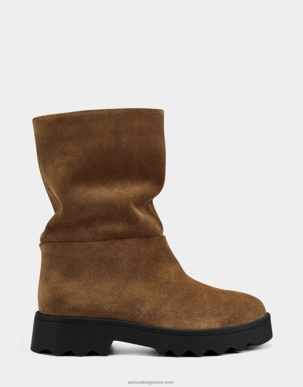 γυναίκες midcalf μποτάκι καφέ σουέτ Aerosoles 46N4D4