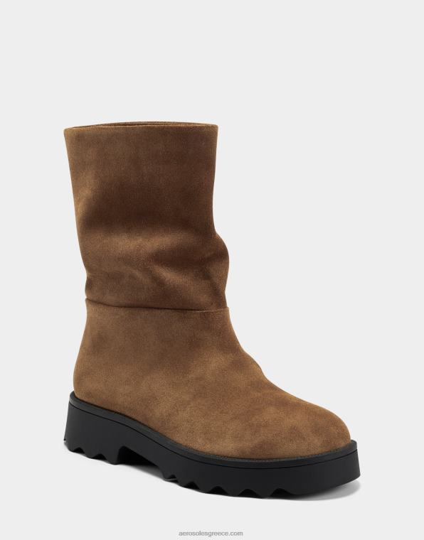 γυναίκες midcalf μποτάκι καφέ σουέτ Aerosoles 46N4D4