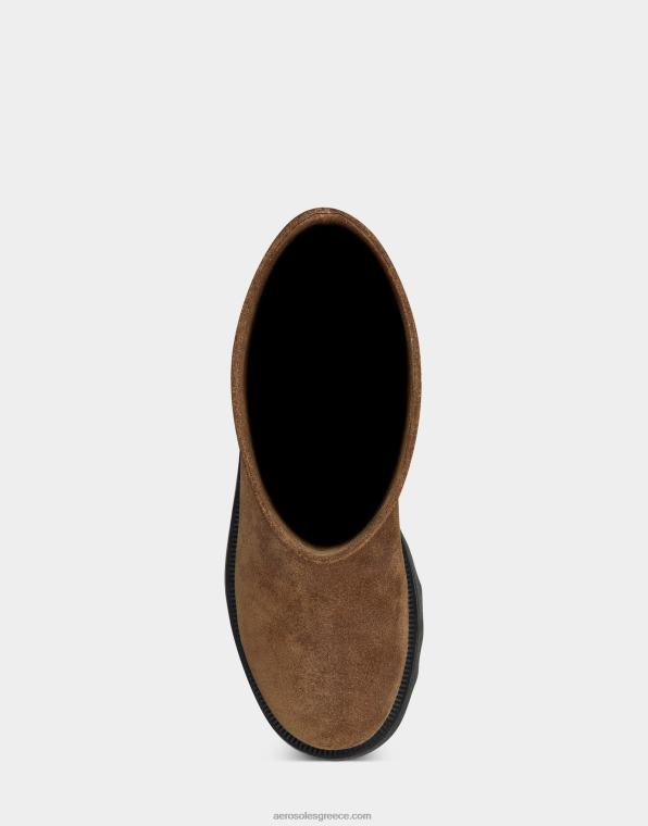 γυναίκες midcalf μποτάκι καφέ σουέτ Aerosoles 46N4D4