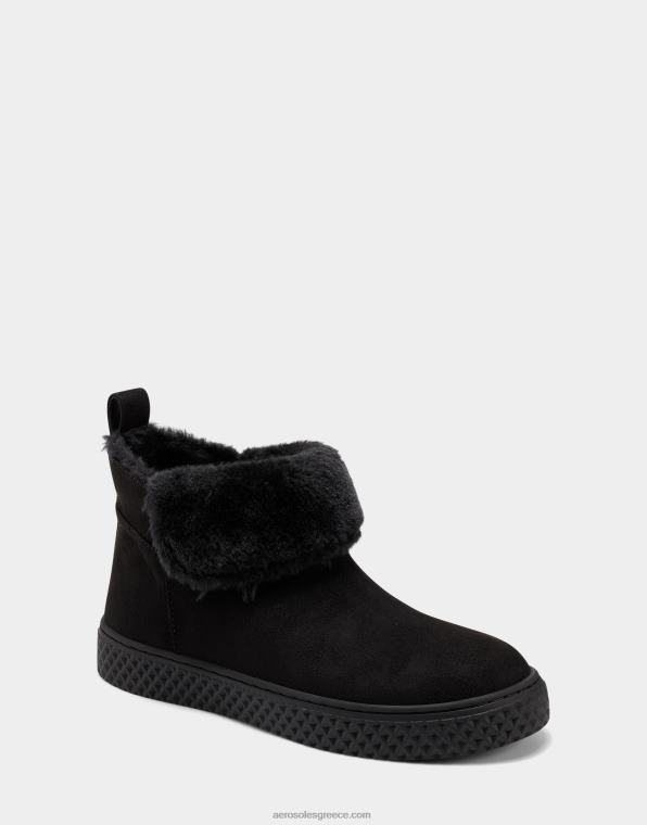 γυναίκες μποτάκι μαύρο faux σουέτ Aerosoles 46N4D329