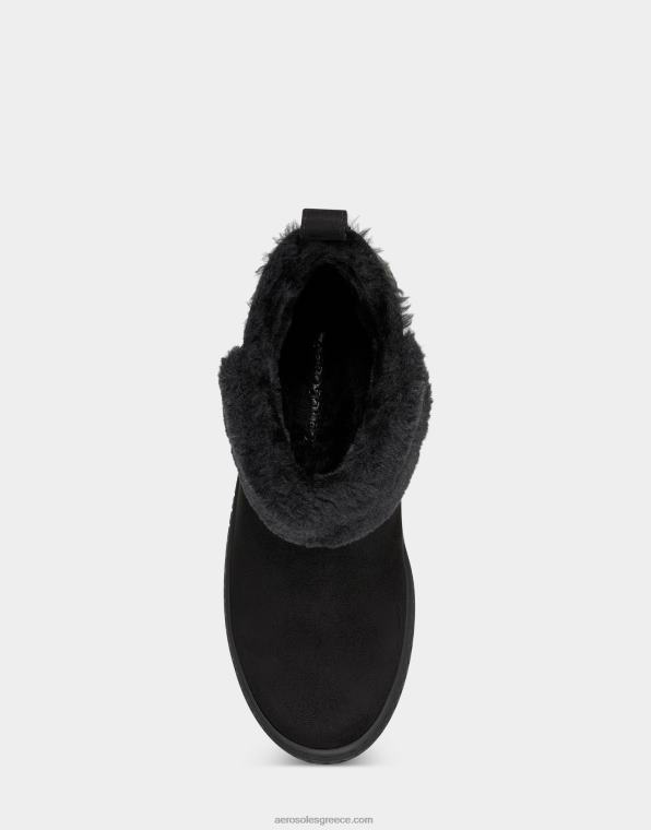 γυναίκες μποτάκι μαύρο faux σουέτ Aerosoles 46N4D329