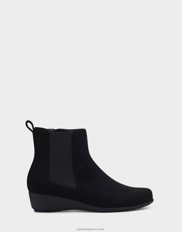γυναίκες μποτάκι μαύρο faux σουέτ Aerosoles 46N4D65