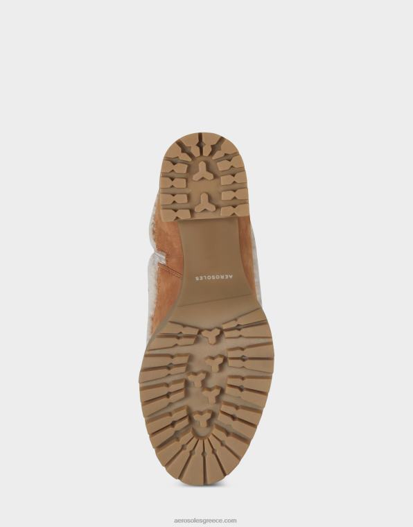 γυναίκες Μποτάκι αστραγάλου φυσικό faux shearling Aerosoles 46N4D21