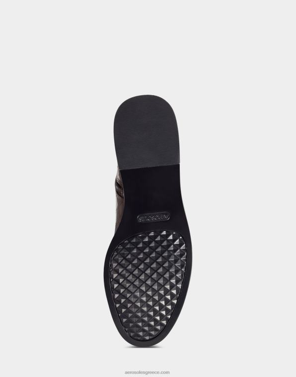 γυναίκες ψηλή μπότα καφέ κροκό Aerosoles 46N4D124