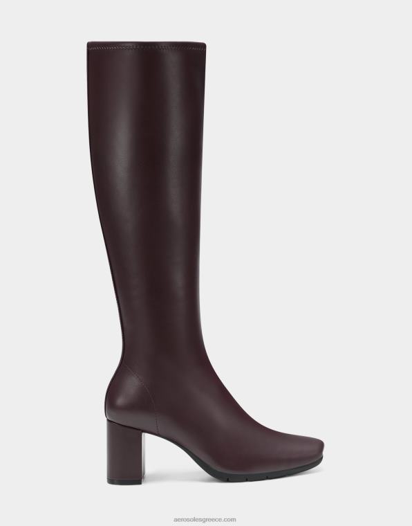 γυναίκες ψηλή μπότα καφέ Aerosoles 46N4D130