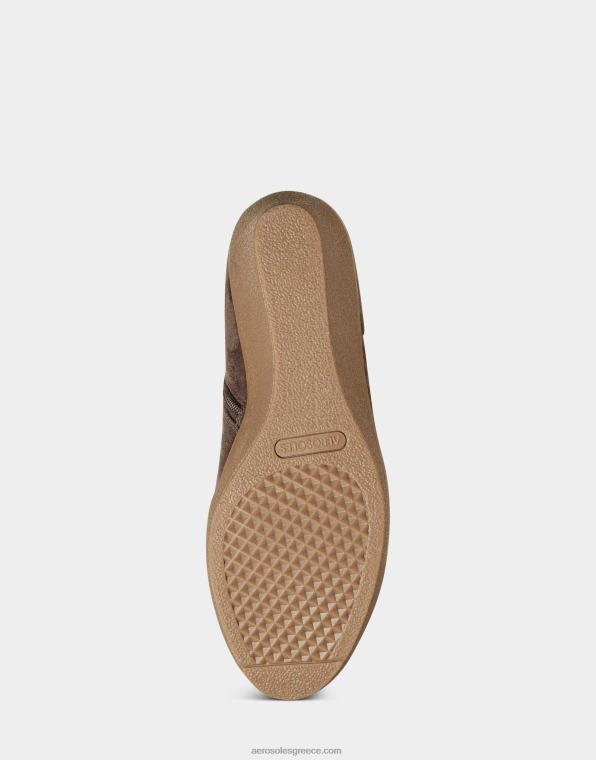 γυναίκες ψηλή μπότα taupe faux suede Aerosoles 46N4D132