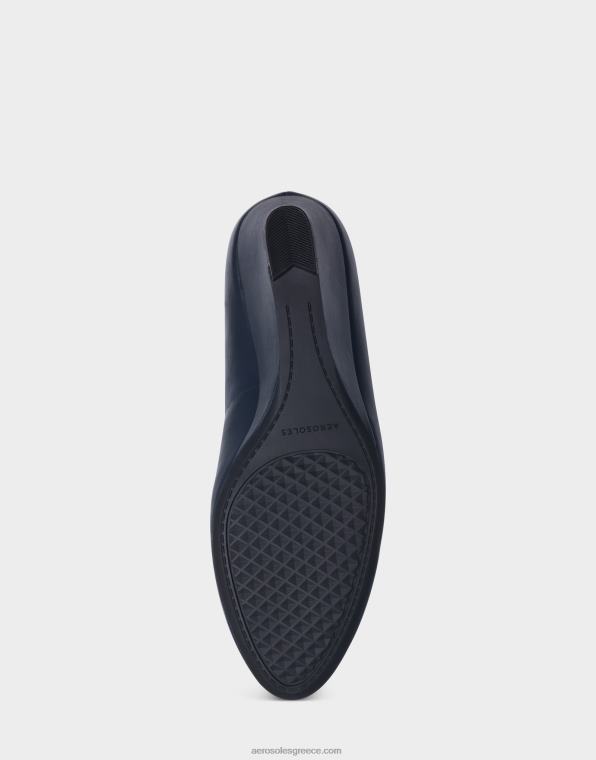 γυναίκες σφήνα ναυτικό δέρμα Aerosoles 46N4D327