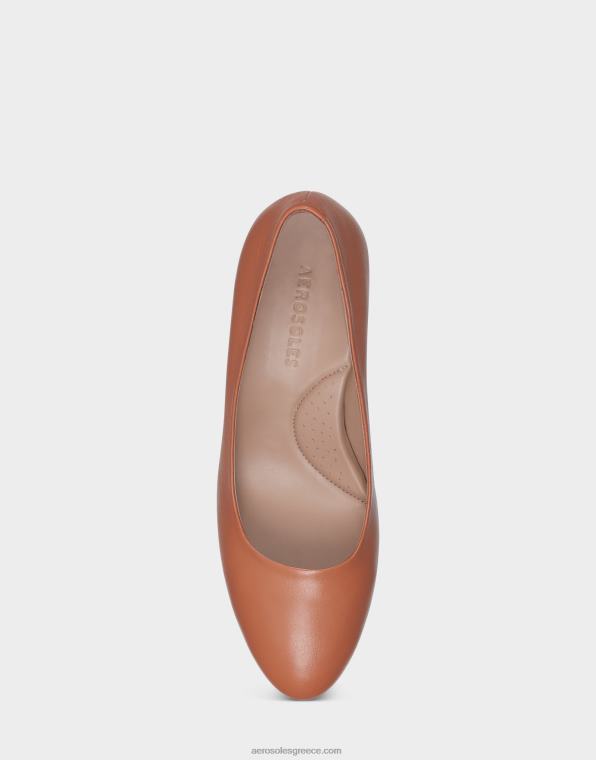 γυναίκες wedge tan δέρμα Aerosoles 46N4D326