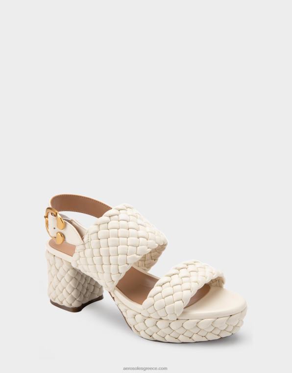 γυναίκες πλατφόρμα σανδάλι από ψεύτικο δέρμα με κέλυφος αυγού Aerosoles 46N4D357