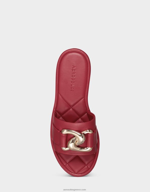 γυναίκες slide κόκκινο δέρμα Aerosoles 46N4D284