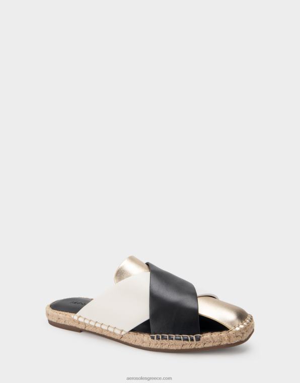 γυναίκες εσπαντρίγια slide μαύρο combo Aerosoles 46N4D279