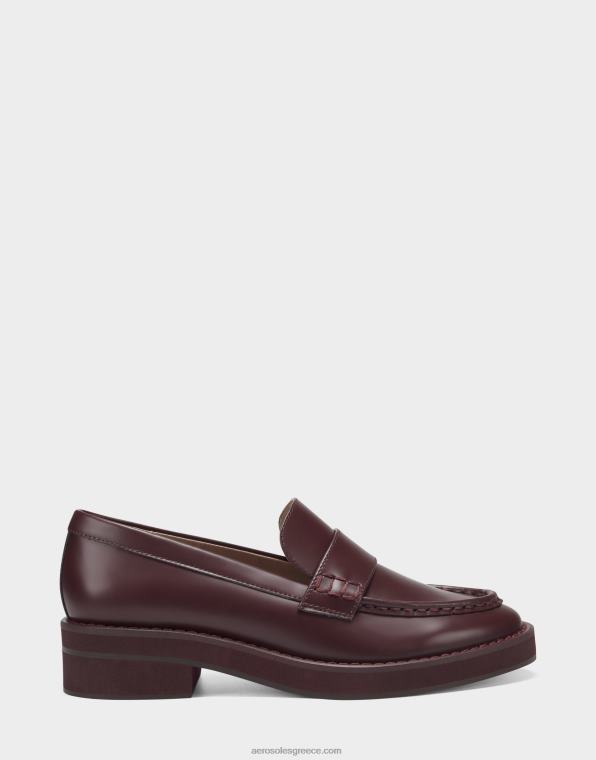 γυναίκες loafer δέρμα μπορντό Aerosoles 46N4D192