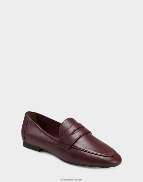 γυναίκες loafer δέρμα μπορντό Aerosoles 46N4D202