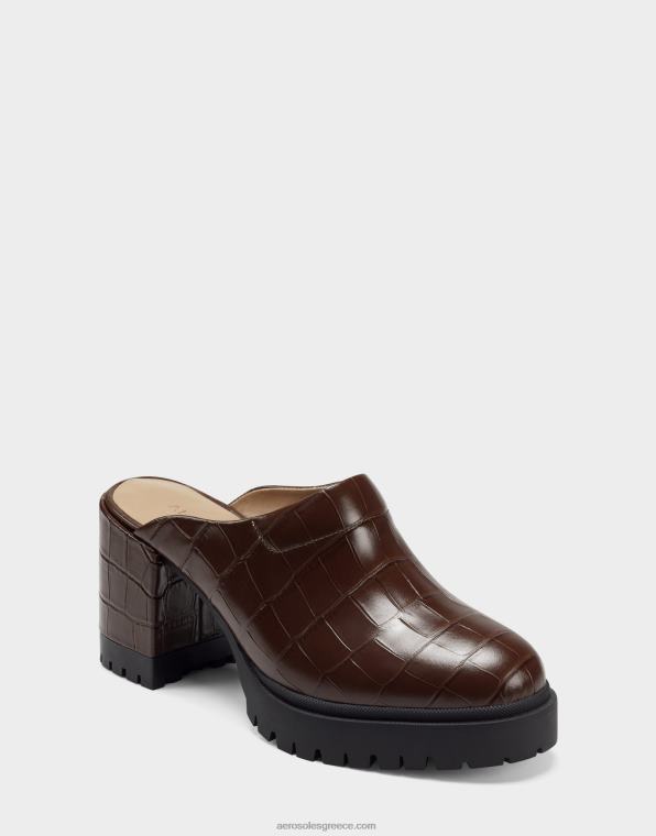 γυναίκες mule brown κρόκο Aerosoles 46N4D265