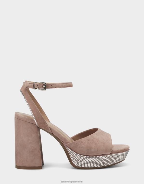 γυναίκες σανδάλι φυσικό σουέτ Aerosoles 46N4D369