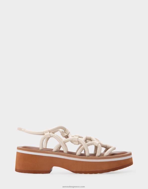 γυναίκες σανδάλι λευκό δέρμα Aerosoles 46N4D402