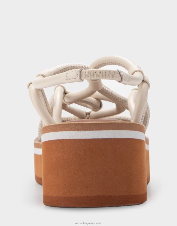 γυναίκες σανδάλι λευκό δέρμα Aerosoles 46N4D402