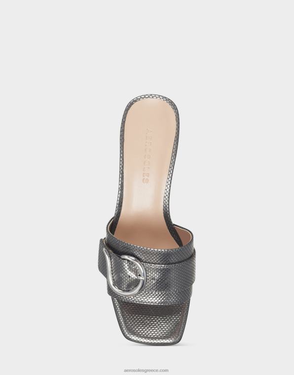 γυναίκες πέδιλο ασημί μεταλλικό Aerosoles 46N4D431