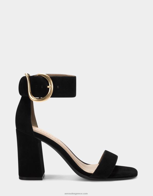 γυναίκες σανδάλι μαύρο σουέτ Aerosoles 46N4D438