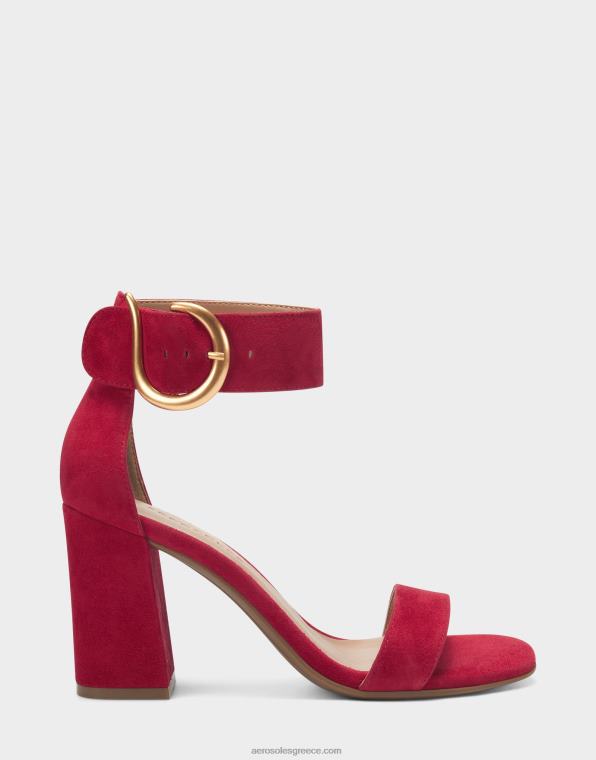 γυναίκες σανδάλι κόκκινο σουέτ Aerosoles 46N4D440