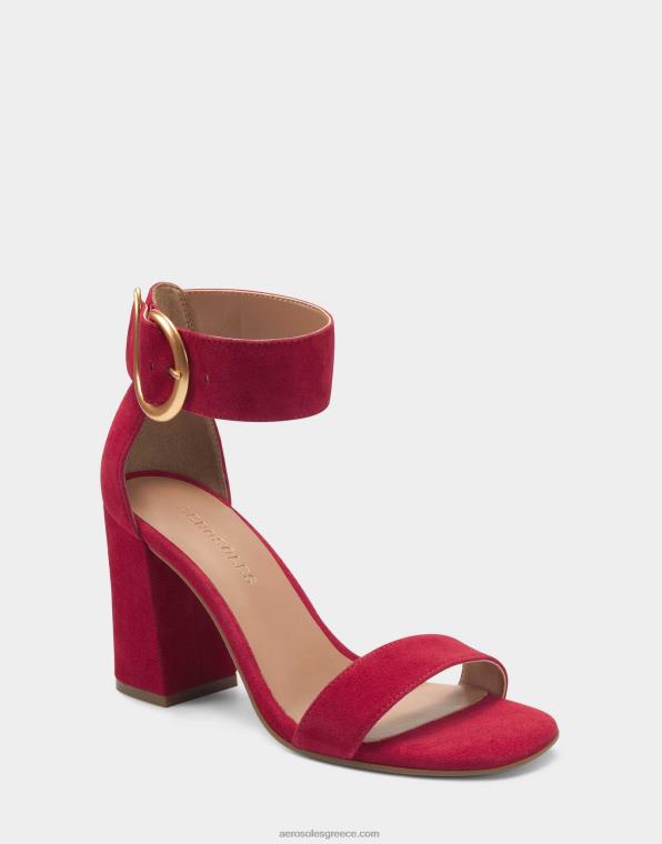 γυναίκες σανδάλι κόκκινο σουέτ Aerosoles 46N4D440