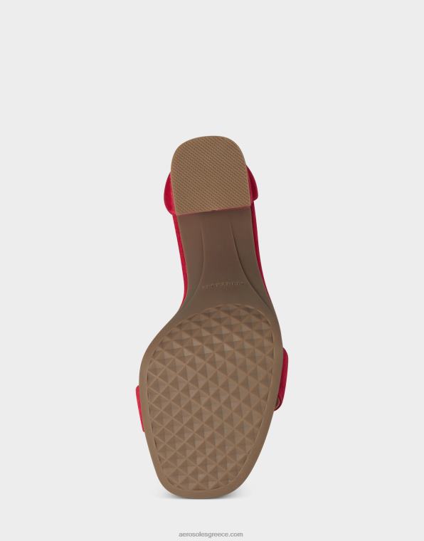 γυναίκες σανδάλι κόκκινο σουέτ Aerosoles 46N4D440