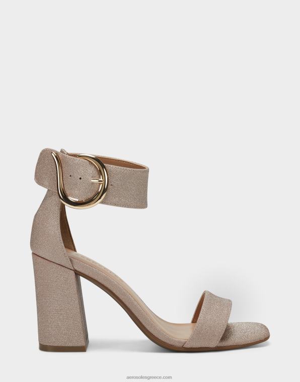 γυναίκες πέδιλο ροζ μεταλλικό ύφασμα Aerosoles 46N4D443