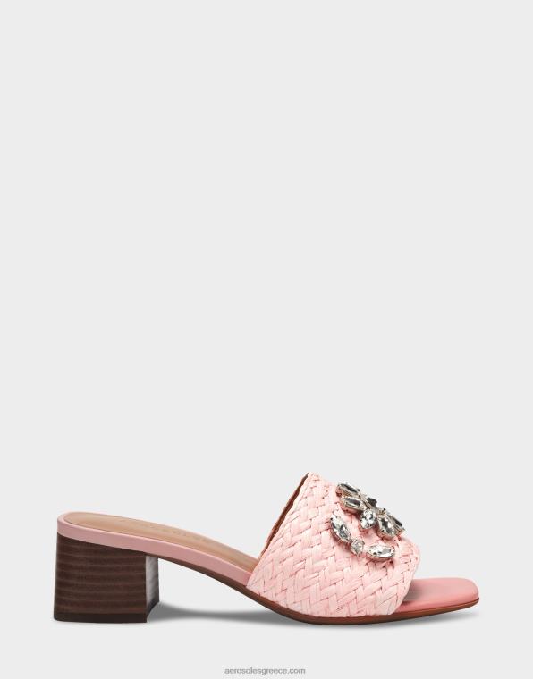 γυναίκες σανδάλι ροζ ύφασμα Aerosoles 46N4D445