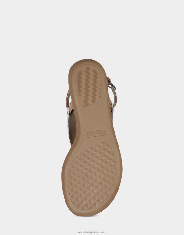 γυναίκες πέδιλο ασημί μεταλλικό Aerosoles 46N4D478