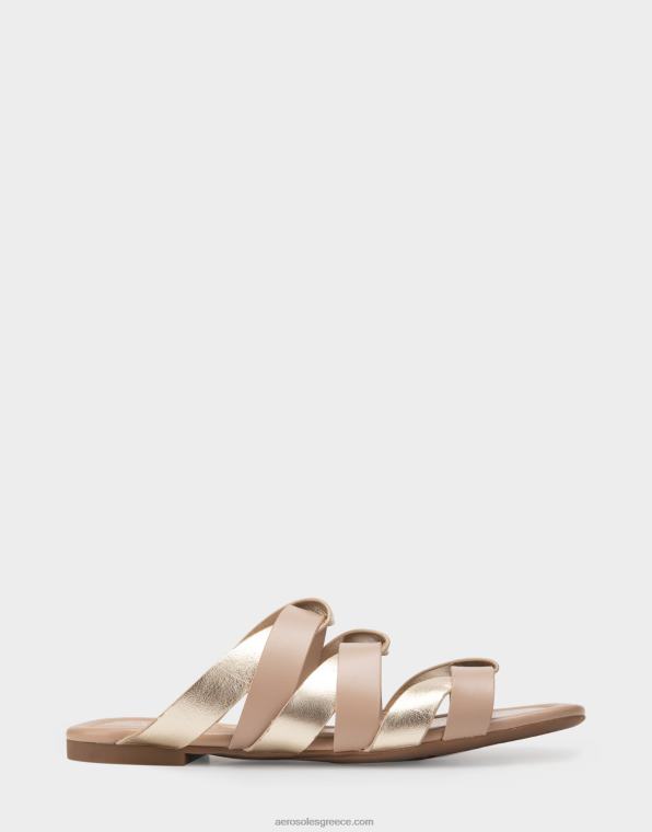 γυναίκες flat σανδάλι γκρι συνδυασμός Aerosoles 46N4D277