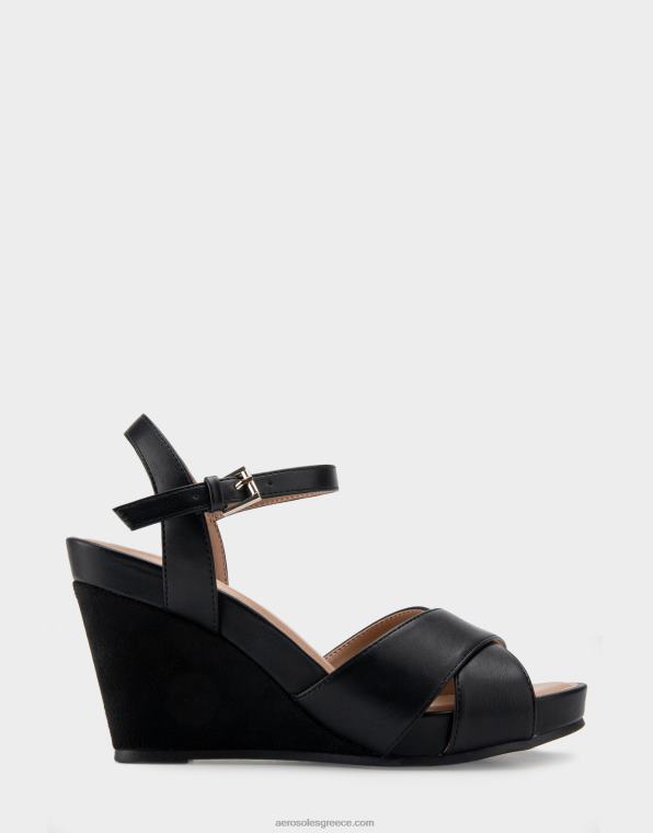 γυναίκες σφήνα μαύρο σύνθετο Aerosoles 46N4D318