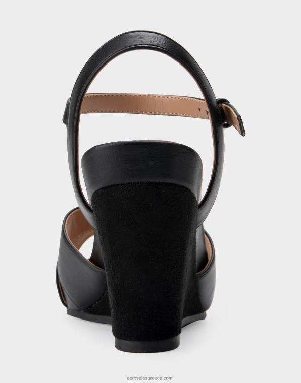 γυναίκες σφήνα μαύρο σύνθετο Aerosoles 46N4D318
