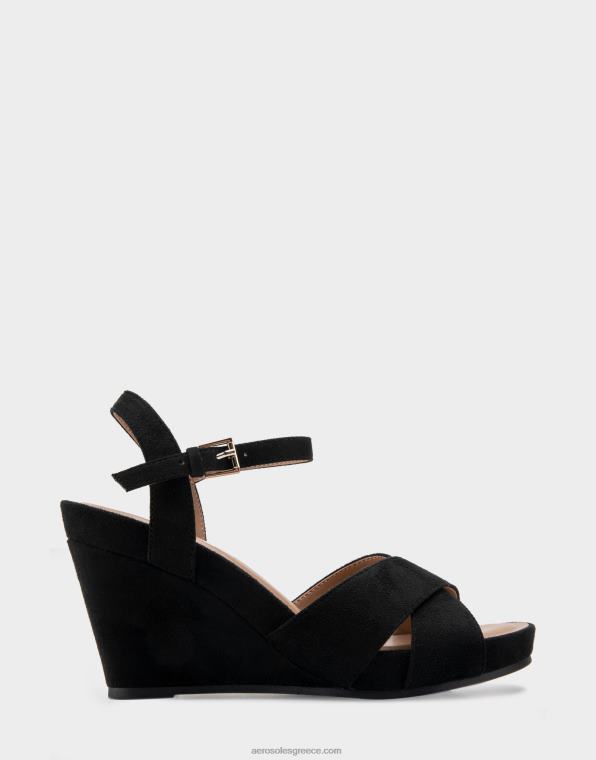 γυναίκες ψεύτικο μαύρο σουέτ Aerosoles 46N4D320