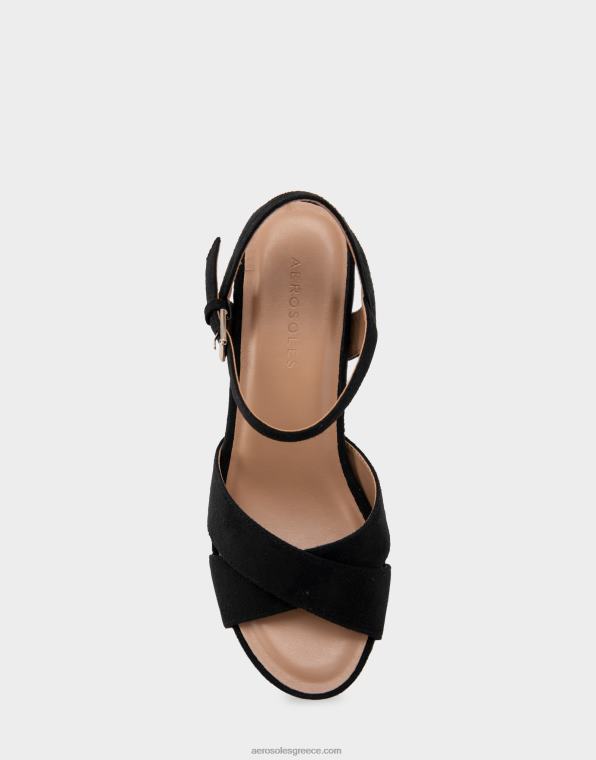 γυναίκες ψεύτικο μαύρο σουέτ Aerosoles 46N4D320