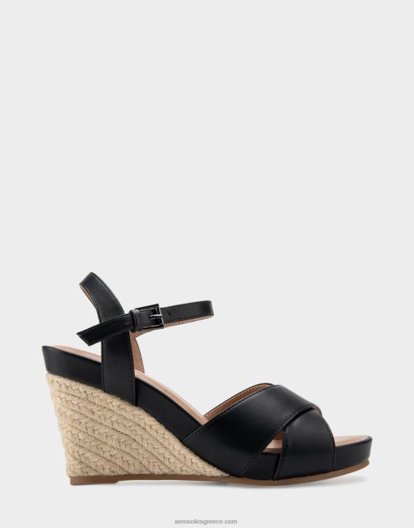 γυναίκες ψεύτικο μαύρο δέρμα Aerosoles 46N4D323