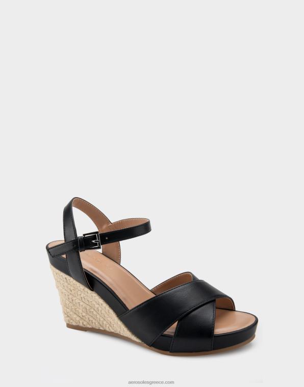 γυναίκες ψεύτικο μαύρο δέρμα Aerosoles 46N4D323