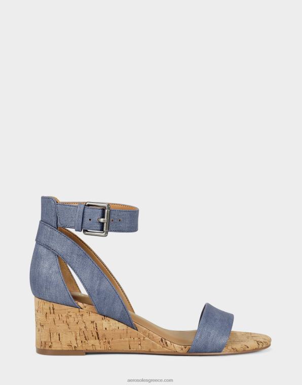 γυναίκες πέδιλο σε μεσαίο μπλε Aerosoles 46N4D330