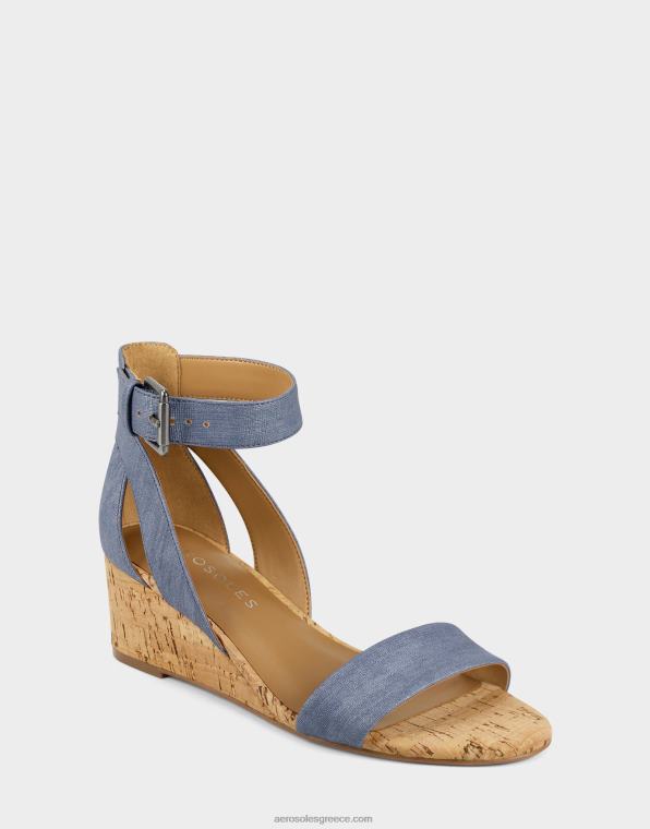 γυναίκες πέδιλο σε μεσαίο μπλε Aerosoles 46N4D330