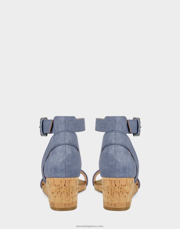 γυναίκες πέδιλο σε μεσαίο μπλε Aerosoles 46N4D330